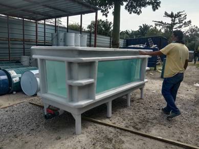 Fiberglass Fish Tank / Top Filter  :