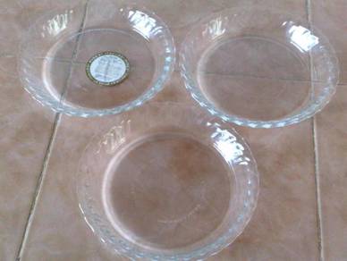 Pinggan dalam pyrex glass deep plate 3
