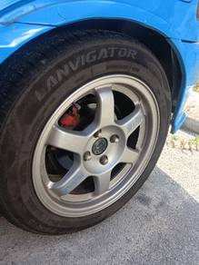 te37 15 7jj et40+tyre 195 55 15