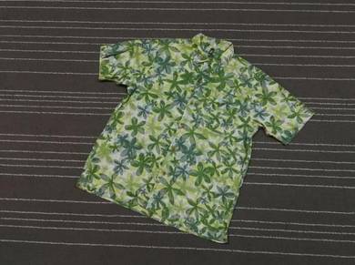 Uniqlo X the wave is forever kemeja hawaii saiz L