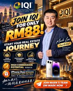 Join IQI Property Agent | Earn Side Income & Win iPhone!