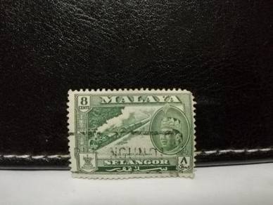 1961 Malaya Stamp Train Railway East Coast