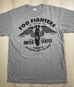 Foo Fighters Grey Tee #BL Used