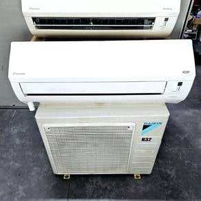 Used Aircond Daikin R32 Second Murah!!! T8125D