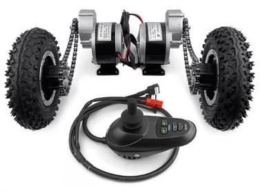 Inflated Wheel Electric Joystick Remote Controller