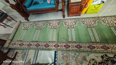 Unused Premium Mosque Prayer Carpet Roll 