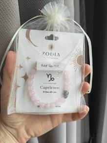 Rose Quartz Capricorn bracelet (New)