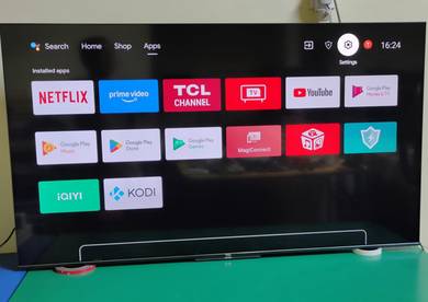 TCL 55" 4k QLED HDR google tv