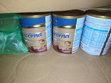 Minuman Susu Glucerna perisa coklat