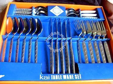 Vintage KAI Cutlery Set - 24Pcs - Made in Japan