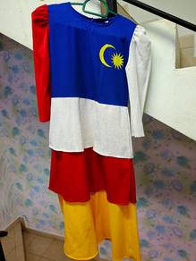 Baju kanak2 perempuan bendera