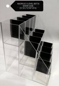 Acrylic 3Tier Betta Aquarium Display Ikan Tank