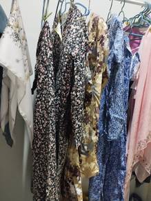 baju kurung cotton
