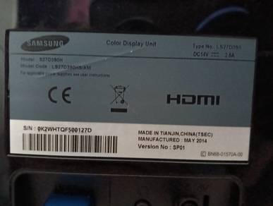 Samsung HD LED MONITOR 27 INCHES