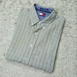Tommy Hilfiger Checked long sleeve shirt Size XXL