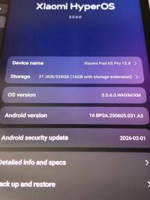 Xiomi pad 6s pro (graphite Gray)