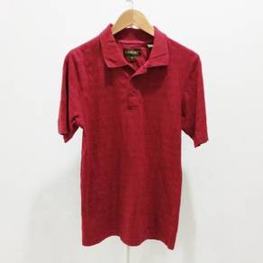 Timberland Red Checked Polo T-Shirt