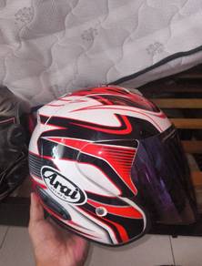 Arai Open Face Helmet - Tinted Visor