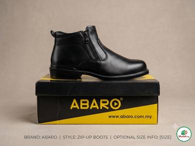 Zipped Shoes ( Black )