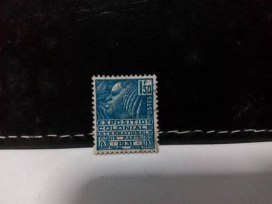 1931 France Colony Stamp, Woman, Exhibition