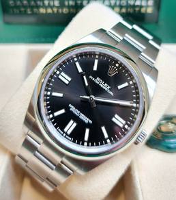 Brand New Rolex OP41mm 124300 Black Dial 