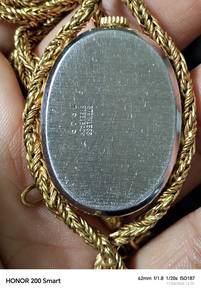 Vintage Swiss made Chandor pendant Watch