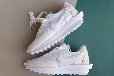 Nike LD Waffle Sacai White Nylon