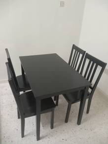 Dining table and TV rack