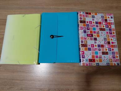 3 pcs Expending A4 File Folder Ring File