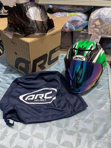 helmet ARC ritz flash green