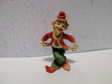Vintage Resin Figurine Clown