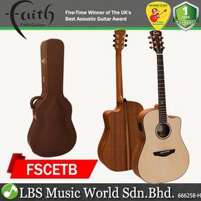 Faith FSCETB Full Solid Acoustic Electric Guitar