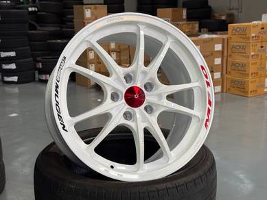 NEW 18 AOW MF10 White Rim Civic HRV CRV Mazda CX5