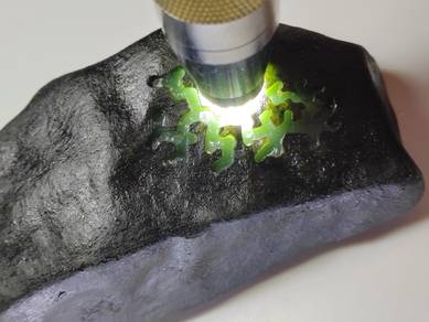Ice Green Natural Burma Jadeite Jade Rough Stone
