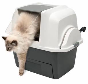 Tempat Berak Kucing Tertutup Premium - New