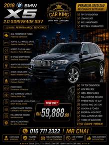 BMW X5 xDRIVE40e M SPORT (CKD) in Skudai, JHR