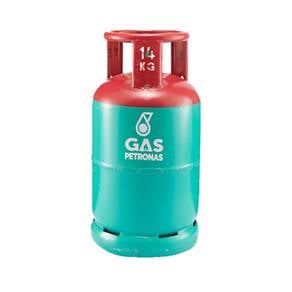 Tong gas ada isi