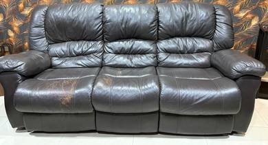 Leather sofa 3+2 sitters