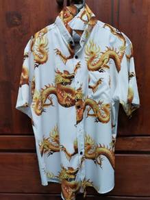 Dragon Loose Fit Men's Shirt Size L