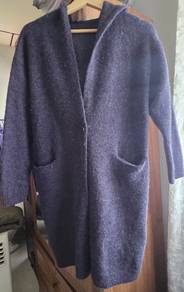 Preloved Cardigan with Hoodie
