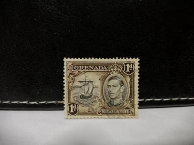 1937 Grenada Stamp Sailing Ship King George VI