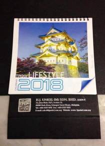Lifestyle 2018 Calendar