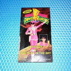 Vintage 90s MMPR Pink Ranger VHS Video