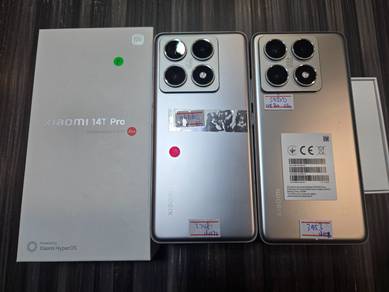 Xiaomi 14T Pro 5G 18GB Ram 1TB Dual Sim - Fullset