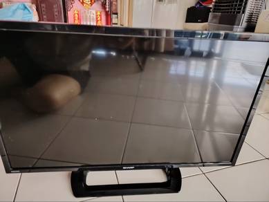 Sharp 32 inch TV faulty set