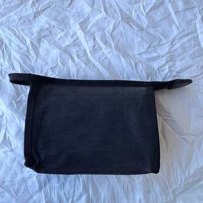 Agnès b. black nylon pouch