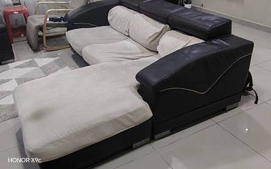 3 seater cushion sofa with L shape