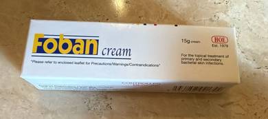 HOE Pharmaceuticals Foban Cream 15g