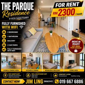 Condominium For Rent in The Parque Residences @ Eco Sanctuary