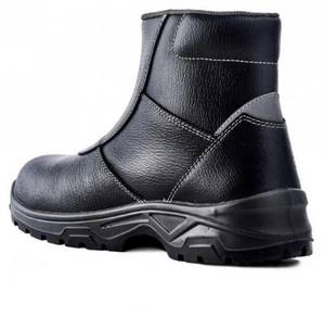 Safety Shoes Neuking Men Mid Zip Black NK86 ST AS